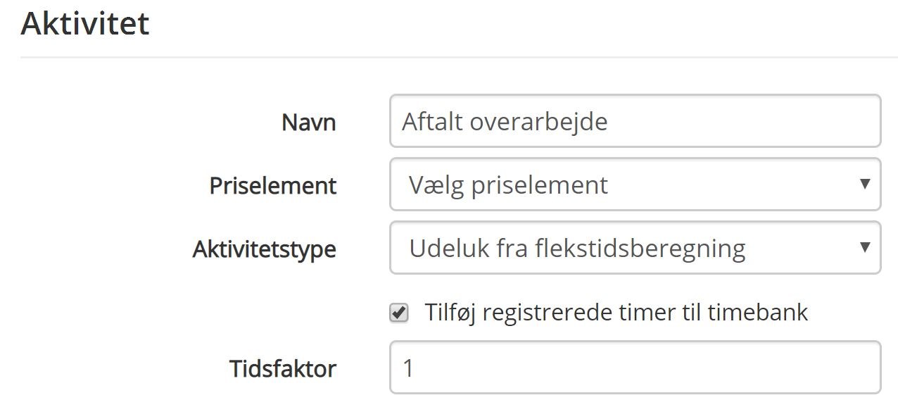 Timebank aktivitet